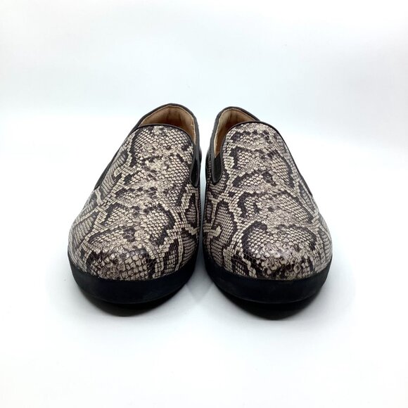 Fitflop Superskate Snakeskin Loafer Shoes - Picture 5 of 8